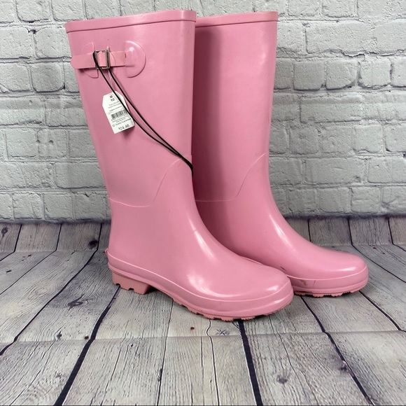 Time and Tru Shoes - Time And Tru Water Resistant Boots Pink Size 10